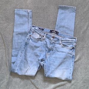 Men’s Hollister Skinny Jeans in Light Wash